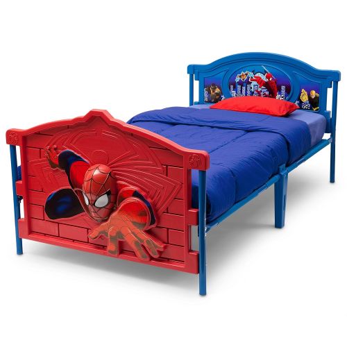  Delta Children Plastic 3D-Footboard Twin Bed, DisneyPixar Cars
