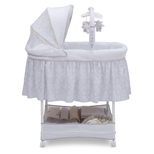 시몬스 Simmons Kids Gliding Bassinet, Peacock