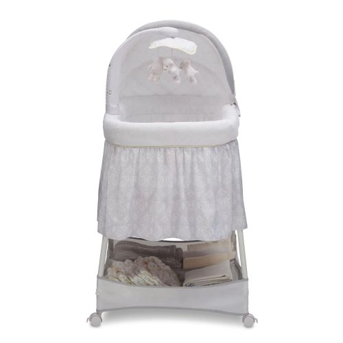 시몬스 Simmons Kids Gliding Bassinet, Peacock