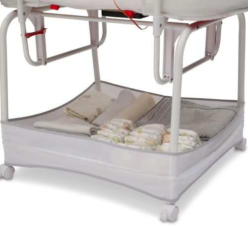 시몬스 Simmons Kids Gliding Bassinet, Peacock