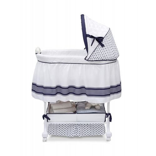  Delta Children Smooth Glide Bassinet, Marina