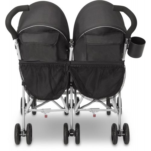  Delta Children J is for Jeep Brand Scout Infant Canopy Double Stroller, Spot On