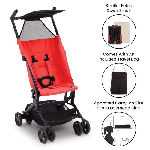  The Clutch Stroller by Delta Children | Great for On-the-Go Everyday Use | Aqua