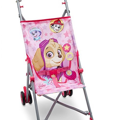  Delta Children Nickelodeon PAW Patrol Umbrella Stroller - Skye & Everest, Pink