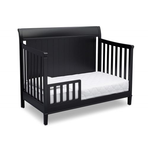  Delta Children New Haven 4-in-1 Convertible Baby Crib, Grey