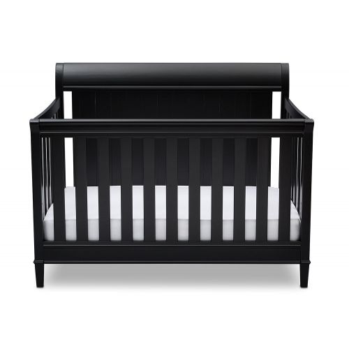  Delta Children New Haven 4-in-1 Convertible Baby Crib, Grey
