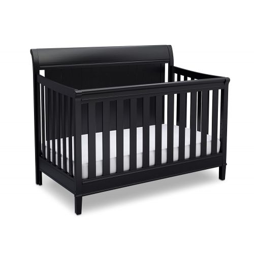  Delta Children New Haven 4-in-1 Convertible Baby Crib, Grey