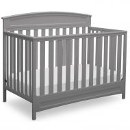 Delta Children Sutton 4-in-1 Convertible Baby Crib, White