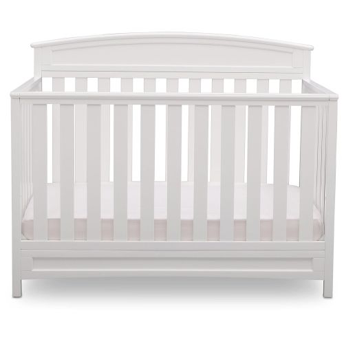  Delta Children Sutton 4-in-1 Convertible Baby Crib, White