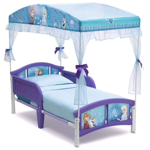  Delta Children Canopy Toddler Bed, Disney Frozen