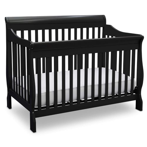  Delta Children Canton 4-in-1 Convertible Baby Crib, Espresso Cherry