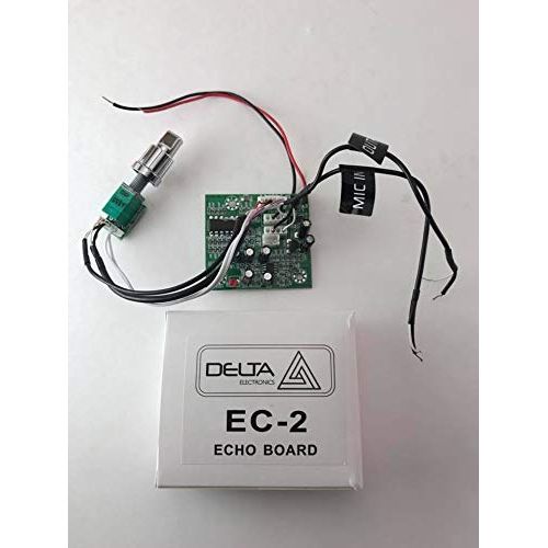  [아마존베스트]DELTA EC2 CB Echo Board Turbo Echo Professional IC for CB HAM Radio 2 x 2 Size