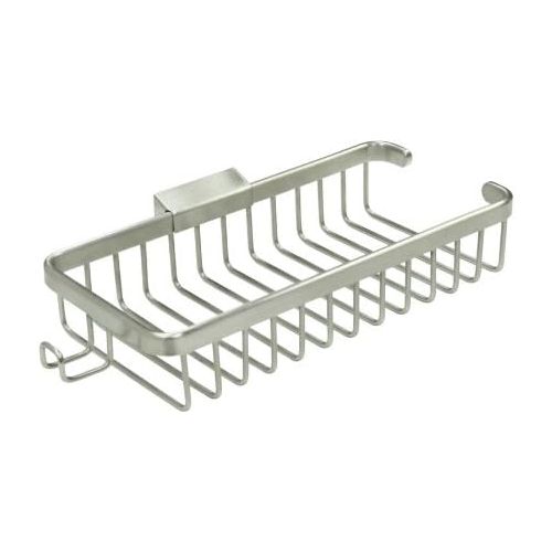  Deltana WBR1052HCR003 10-Inch Rectangular Wire Basket with Hook