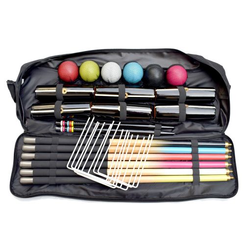  Deluxe 6-Player Croquet Set by Hathaway