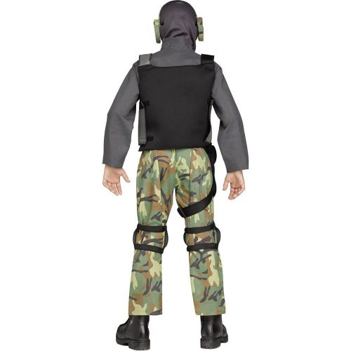  Fun World Skull Soldier Kids Costume