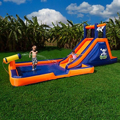  Deluxe Blast Zone Buccaneer Inflatable Water Park