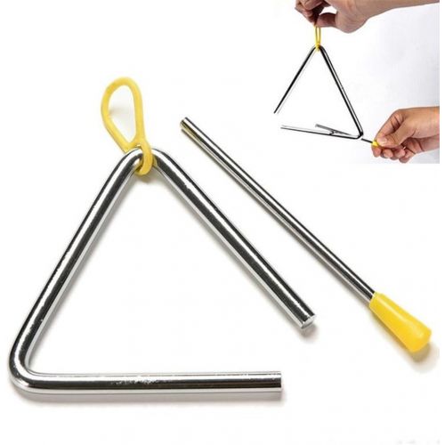  [아마존베스트]Demarkt Musical Triangle Steel School Children Early Years With Beater 4Inch