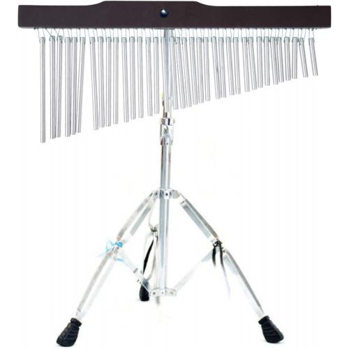  [아마존베스트]Demeras Wind Bar Chime Percussion Instrument Aluminium Single Bar Chimes with Repair Stand for Personal/Band/Studio Recording (36)