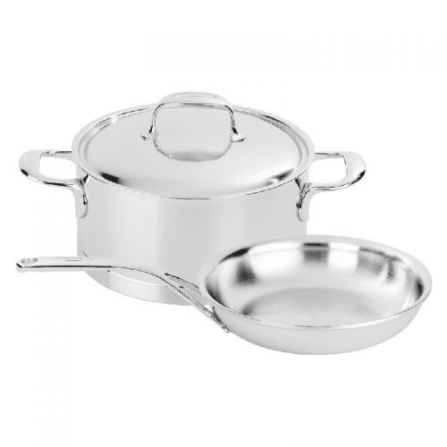  Demeyere Atlantis 3-pc Stainless Steel Cookware Set