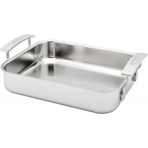  Demeyere Industry 5-Ply 12.5-in Stainless Steel Lasagna Pan