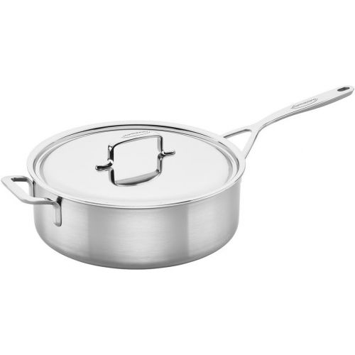  Demeyere 5-Plus Stainless Steel 6.5-qt Saute Pan with Helper Handle