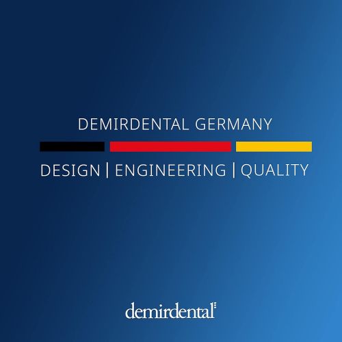  Demirdental X Series Toothbrush Heads for Philips Sonicare Diamond Clean with Diamond Filaments, Also for Optimal White, HX6068XB Replacement Toothbrush Heads Designed in Berlin, M