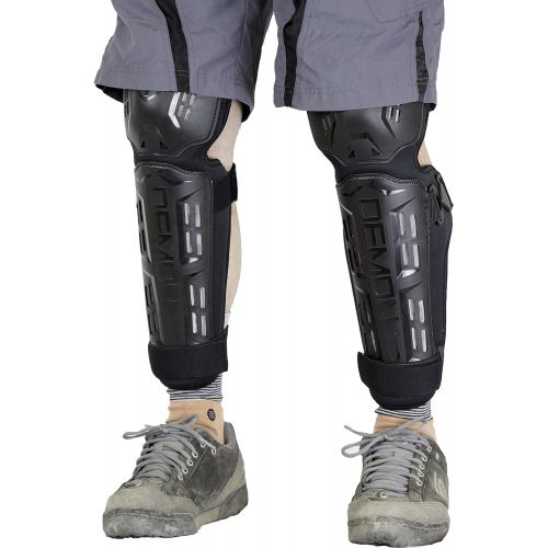  [아마존베스트]Demon United Demon Dirt Mountain Bike Knee Pads & Shin Pads, BMX Knee Guards, Motorcycle Leg and Shin Guards