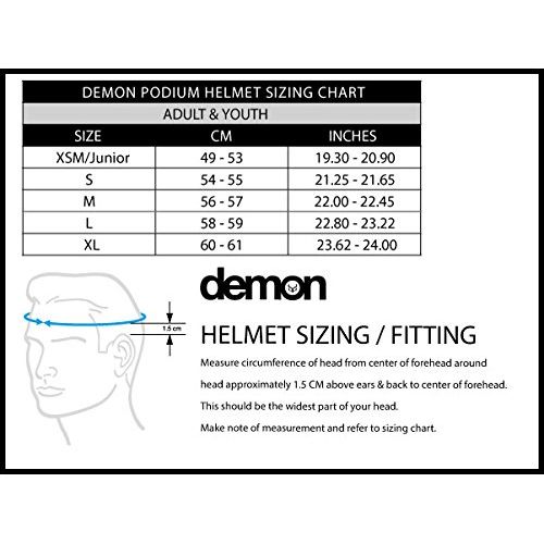  Demon Podium Full Face Mountain Bike Helmet Black with Red Supra Goggle