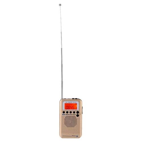  [아마존베스트]-Service-Informationen Denash Portable FM Radio Receiver with Full Band LCD Display with Radio Recorder and Headphones