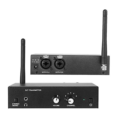  [아마존베스트]Denash for ANLEON S2 863-865MHz Wireless Ear Monitor System In-Ear Stereo Audio Monitor System for Wedding Mobile DJ Monitor, EU-STECKER