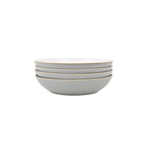 덴비 Denby Elements Pasta Bowls in Light Grey (Set of 4)