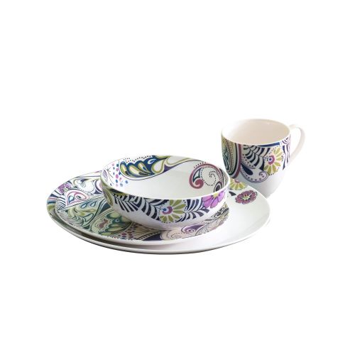 덴비 Denby Monsoon Tafelservice Cosmic (in Einer Box), 16-teilig