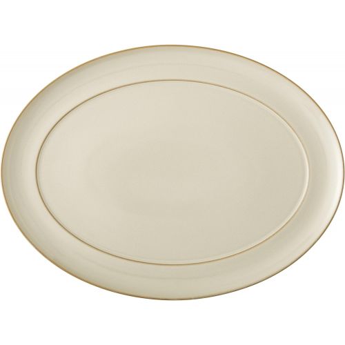 덴비 Denby LIN-16PCB Linen Kitchen Collection 16 Piece Set, Cream, Medium