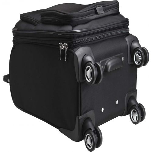  Denco NFL Domestic Carry-On Spinner, 20-Inch, Black