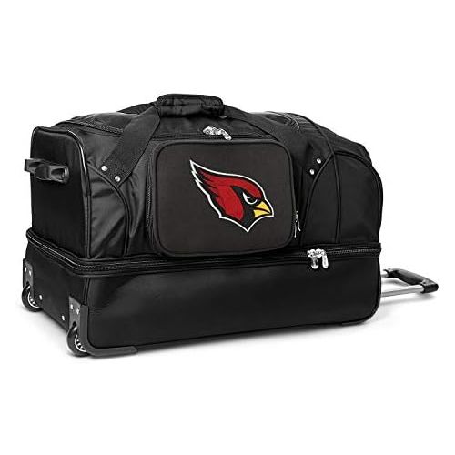  Denco NFL Drop Bottom Rolling Duffel Luggage