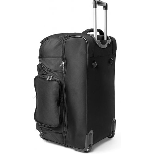  Denco NFL Drop Bottom Rolling Duffel Luggage