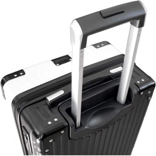  Denco NCAA Two-Tone Premium Carry-On Hardcase Luggage Spinner