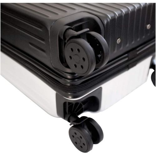  Denco NCAA Two-Tone Premium Carry-On Hardcase Luggage Spinner