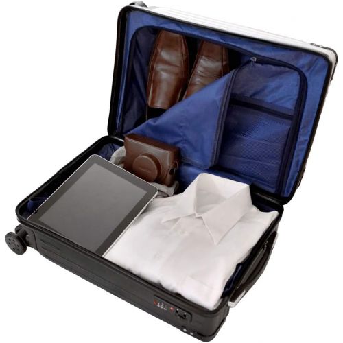  Denco NFL Two-Tone Premium Carry-On Hardcase Luggage Spinner