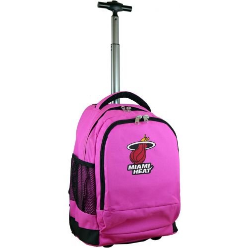  Denco NBA Expedition Wheeled Backpack, 19-inches, Pink