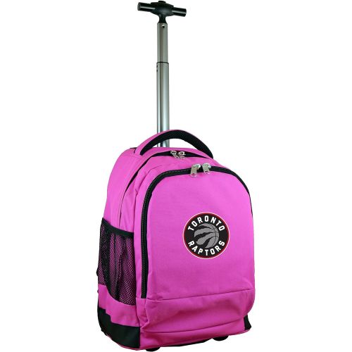  Denco NBA Expedition Wheeled Backpack, 19-inches, Pink