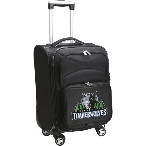  Denco NBA Domestic Carry-On Spinner, 20-inch, Black