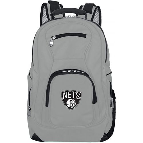  Denco NBA Voyager Laptop Backpack, 19-inches, Grey