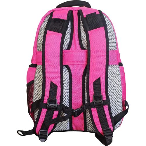  Denco NBA Voyager Laptop Backpack, 19-inches, Pink