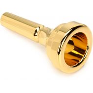 Denis Wick Classic Series Large Shank Trombone Mouthpiece - 4AL, Gold-plated