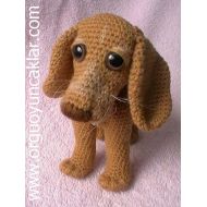 /Etsy Crocheted Dog