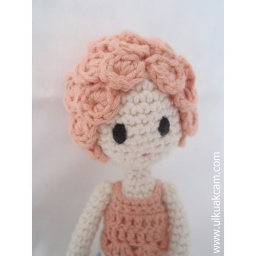  Denizmum Crocheted Doll - made from certified 100% organic cotton garn