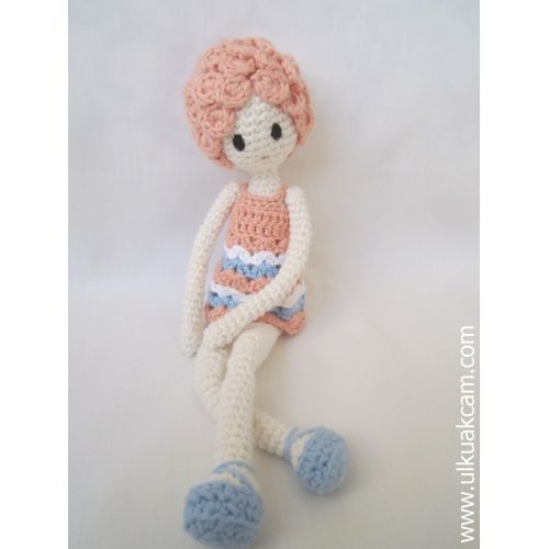  Denizmum Crocheted Doll - made from certified 100% organic cotton garn