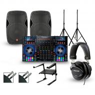 Denon MCX8000 with Harbinger V1015 DJ Package