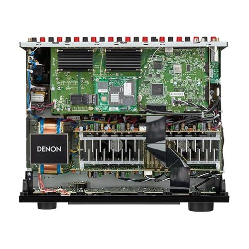  Denon AVR-X3800H 9.4-Ch Receiver - 8K UHD Home Theater AVR (105W X 9) Built-in Bluetooth, Wi-Fi & HEOS Multi-Room Streaming, Dolby Atmos, DTS:X, IMAX Enhanced & Auro 3D